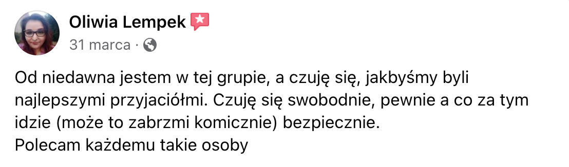 Opinia — Oliwia Lempek